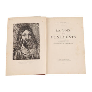 La Voix des Monuments by Guillaume de Jerphanion S. J.