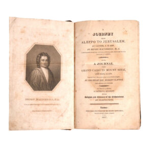 A Journey from Aleppo to Jerusalem by Henry Maundrell