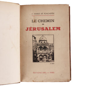 Le Chemin de Jérusalem by A. Mabille de Poncheville