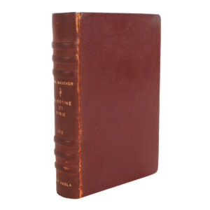 Palestine et Syrie - Manuel du Voyageur 1912 by Karl Baedeker