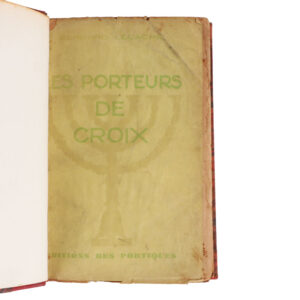 Les Porteurs de Croix - Palestine 1929 by Bernard Lecache