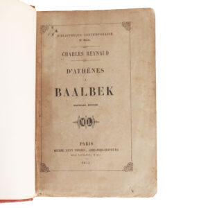 D'Athènes à Baalbek by Charles Reynaud
